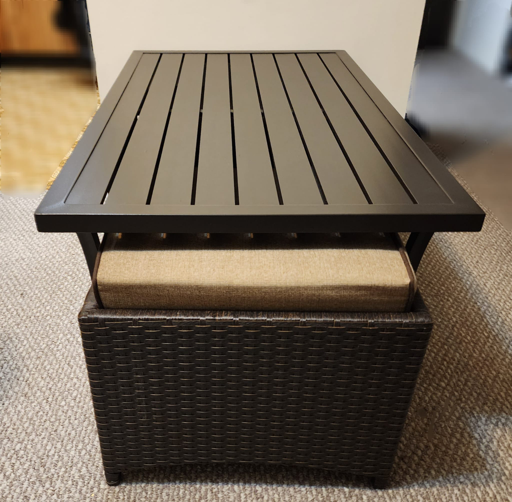 Wicker Patio Conversation Set