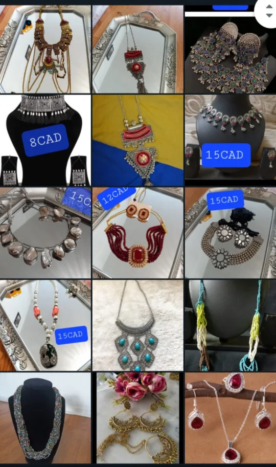 Brand new PICK ANY 2 FOR 15CAD necklace collection image indicator(2)