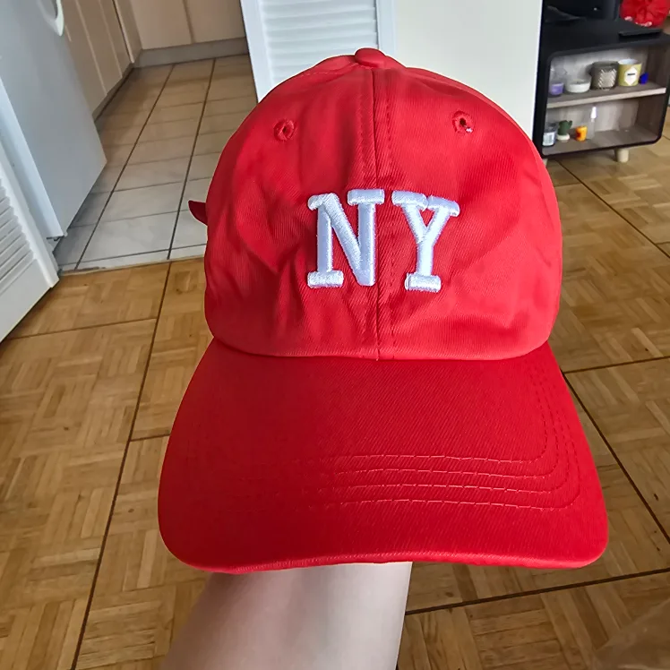 NEW Red NY Baseball Cap thumbnail