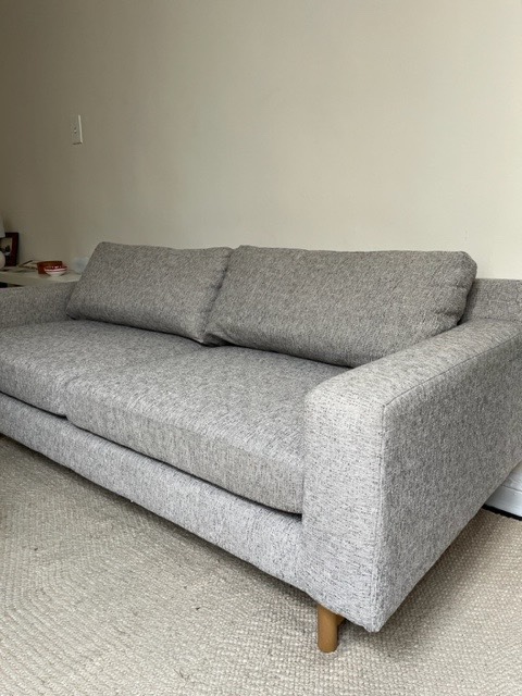 West Elm Grey Sofa
