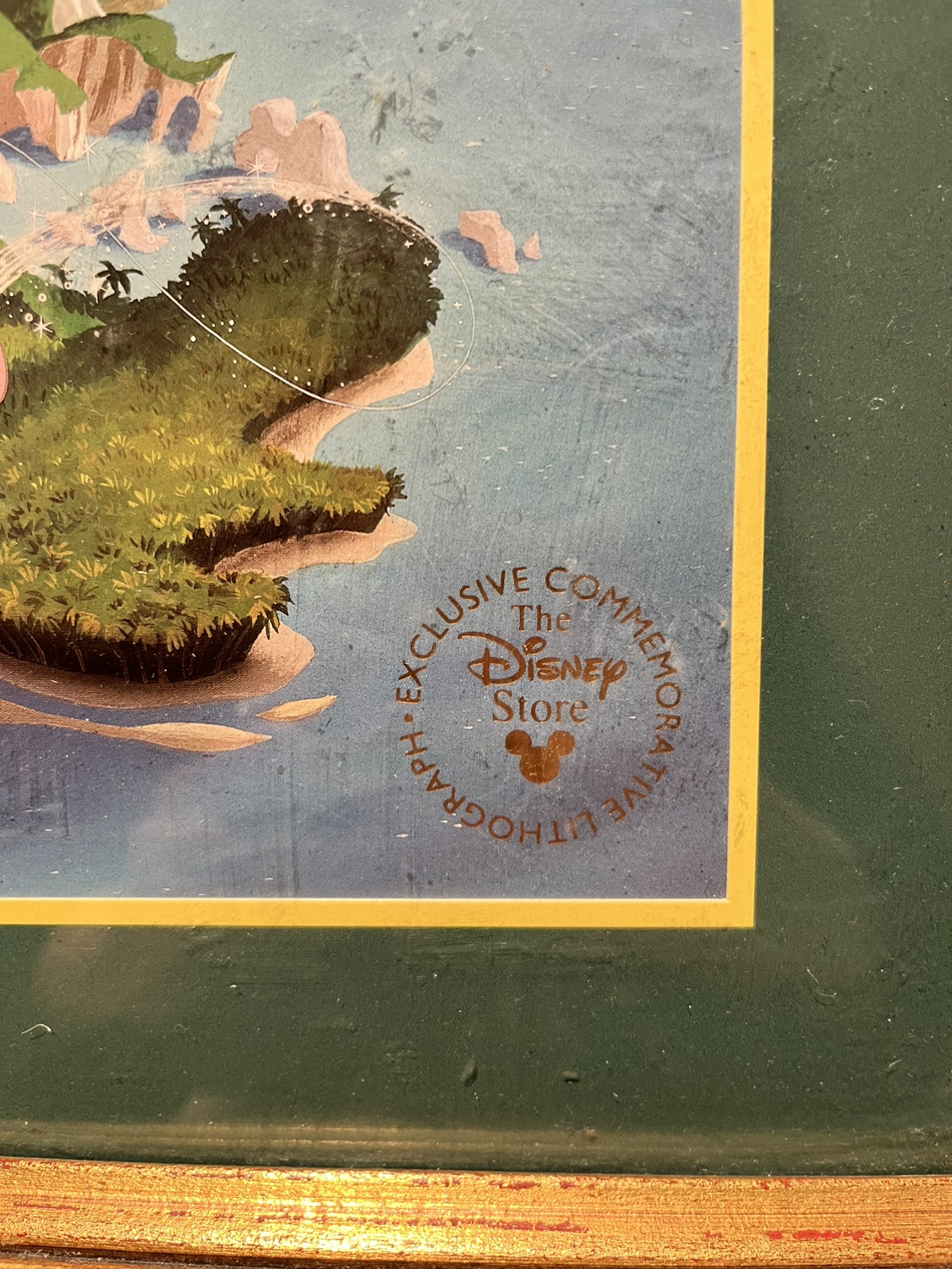 Peter Pan Disney Store Exclusive Commemorative Lithograph - photo 3
