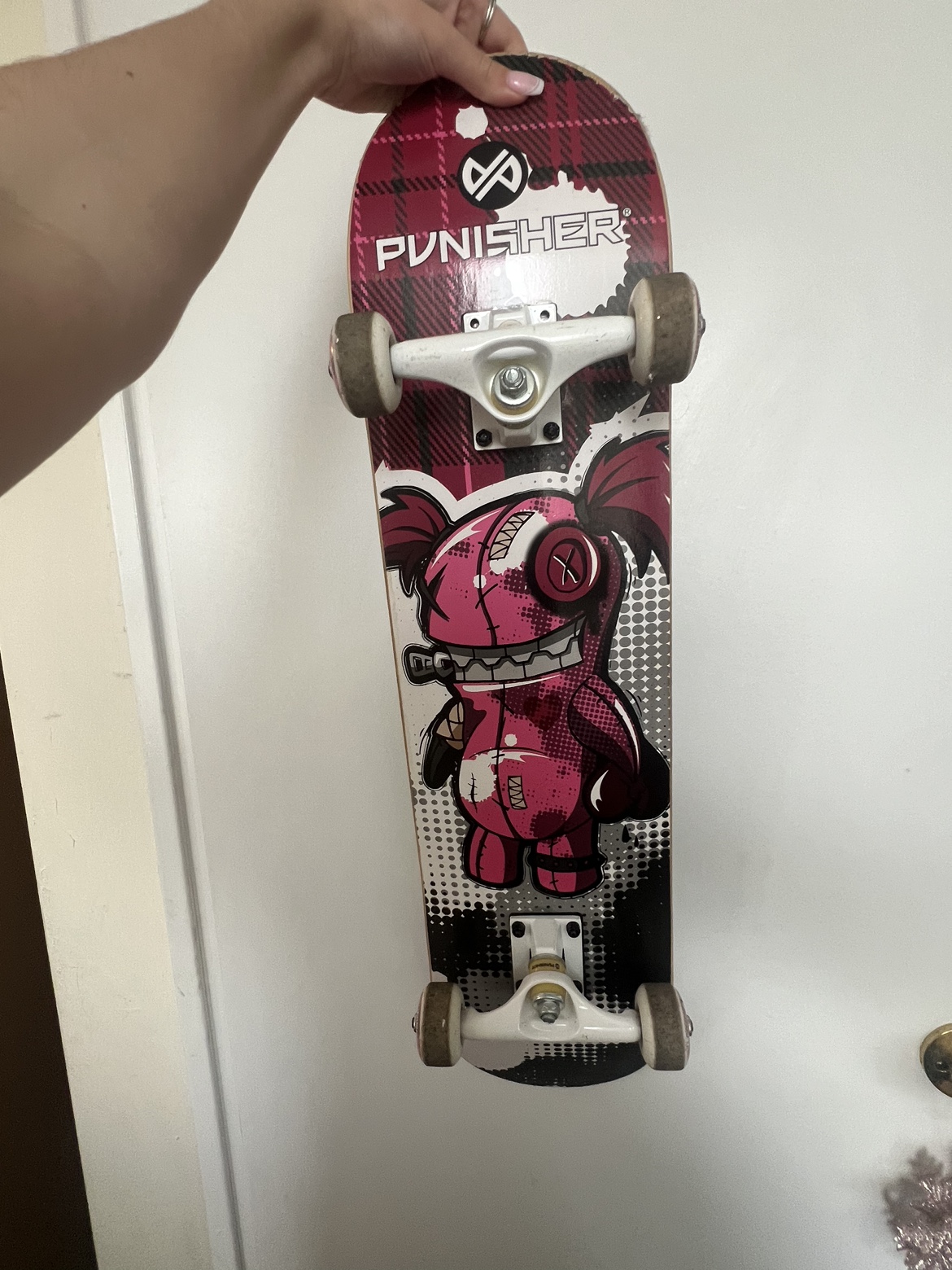 Pink Punisher Skateboard