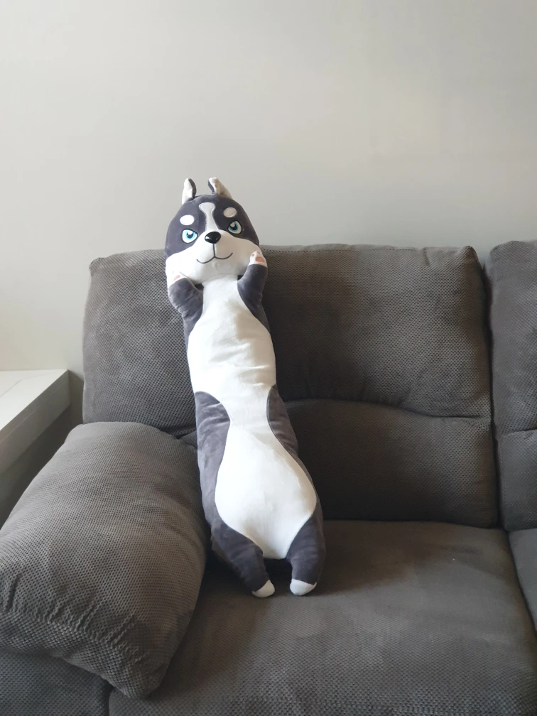 Husky Plush Pillow - photo 3
