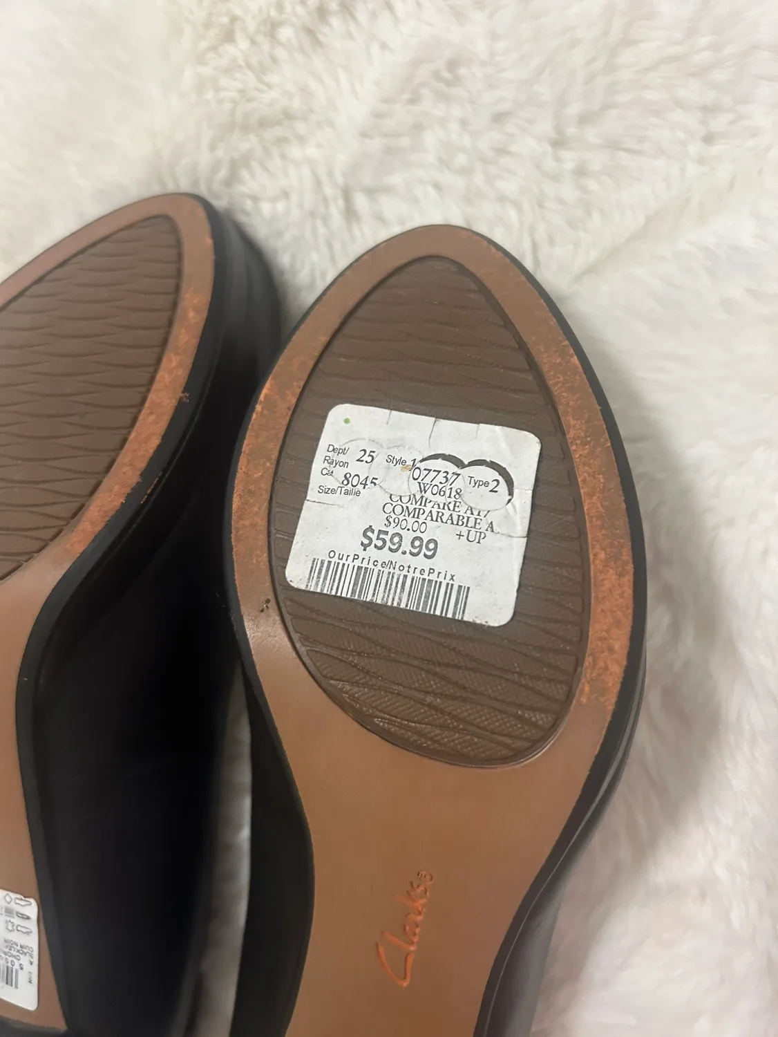 Clarks Women's Black Heels image indicator(5)