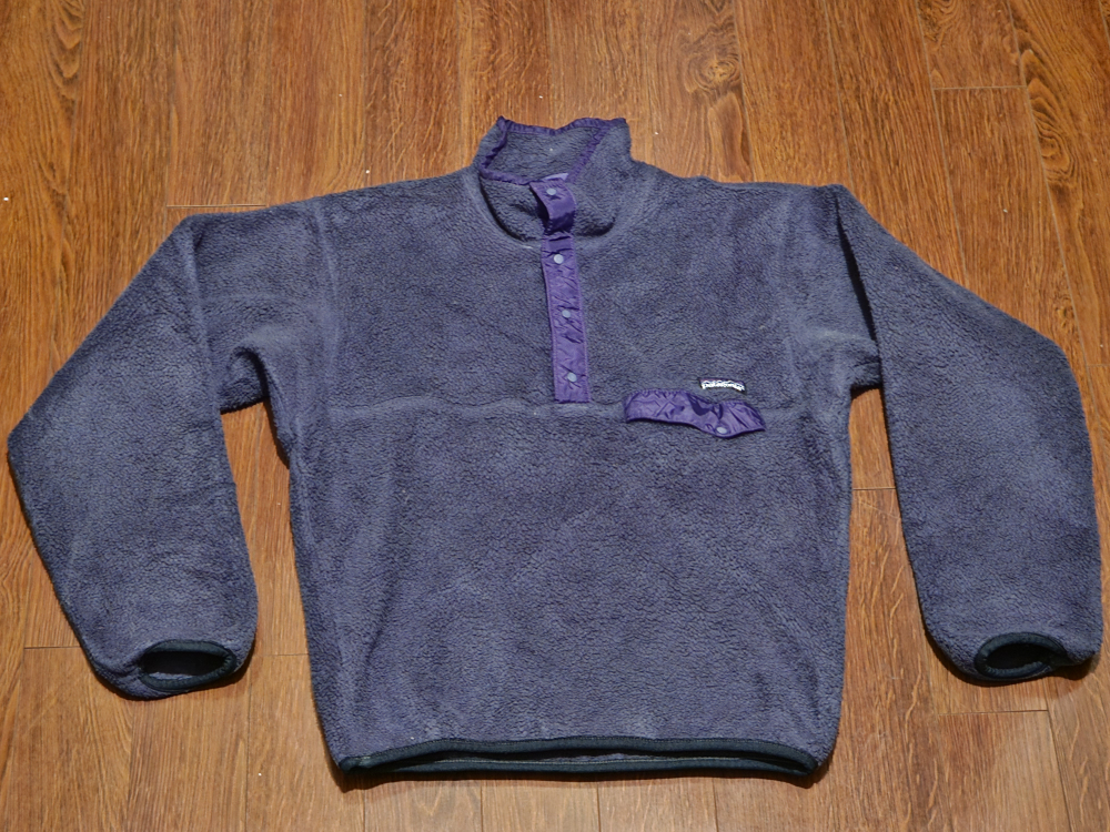 Vintage Patagonia Green Pullover Fleece Made In The USA Size S