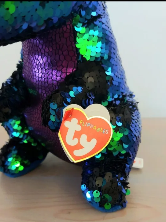 Ty Beanie Boo Flippables Crunch the Dinosaur image indicator(6)