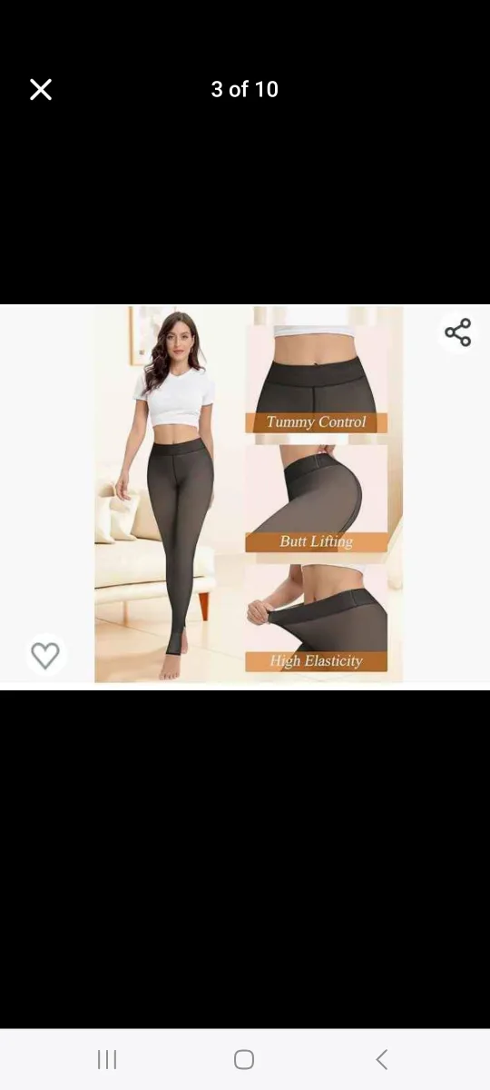 Fleece Lined Stirrup Tights image indicator(3)