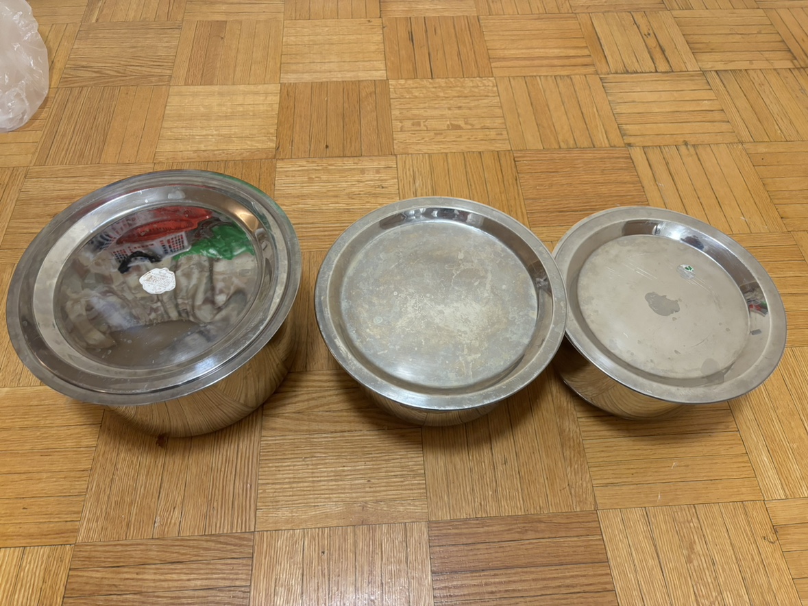 Stainless Steel Cookware Pot Set of 3 with Lids - photo 4