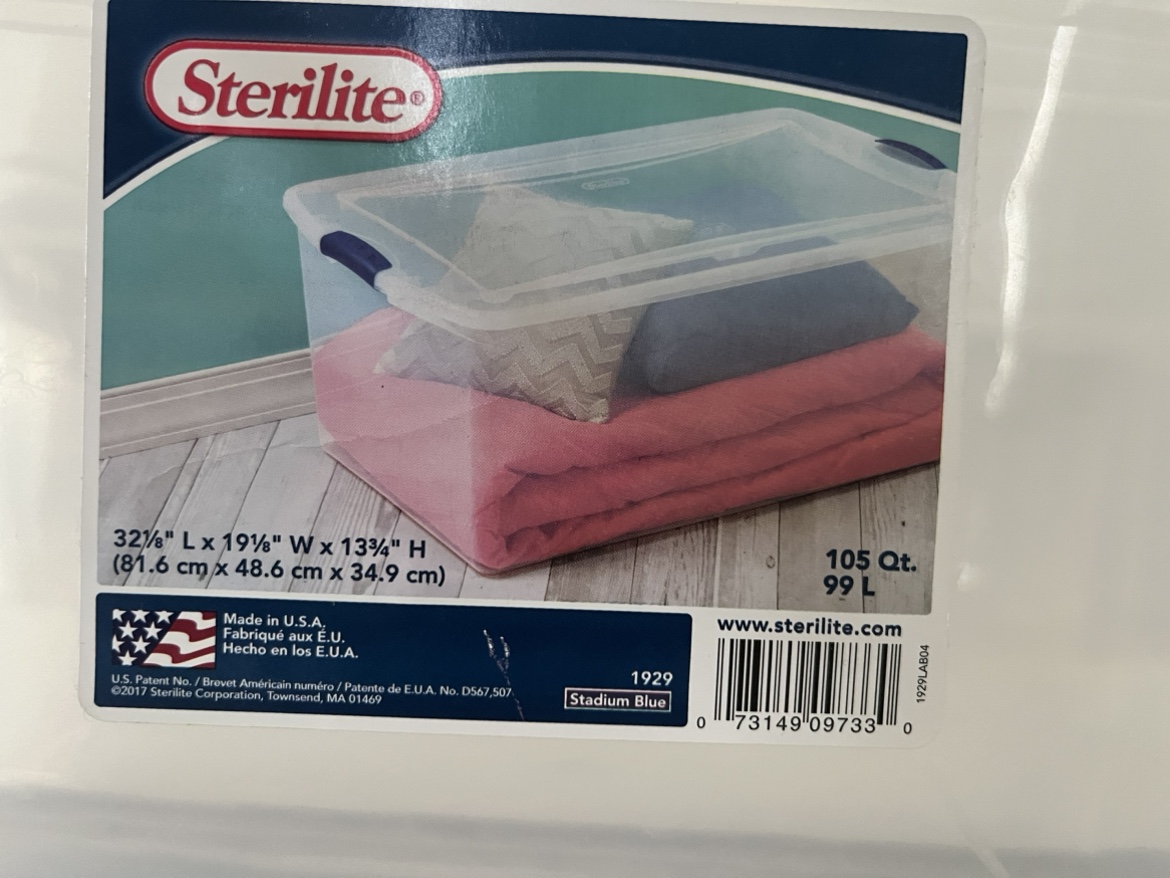 Sterilite Storage Bin - photo 2
