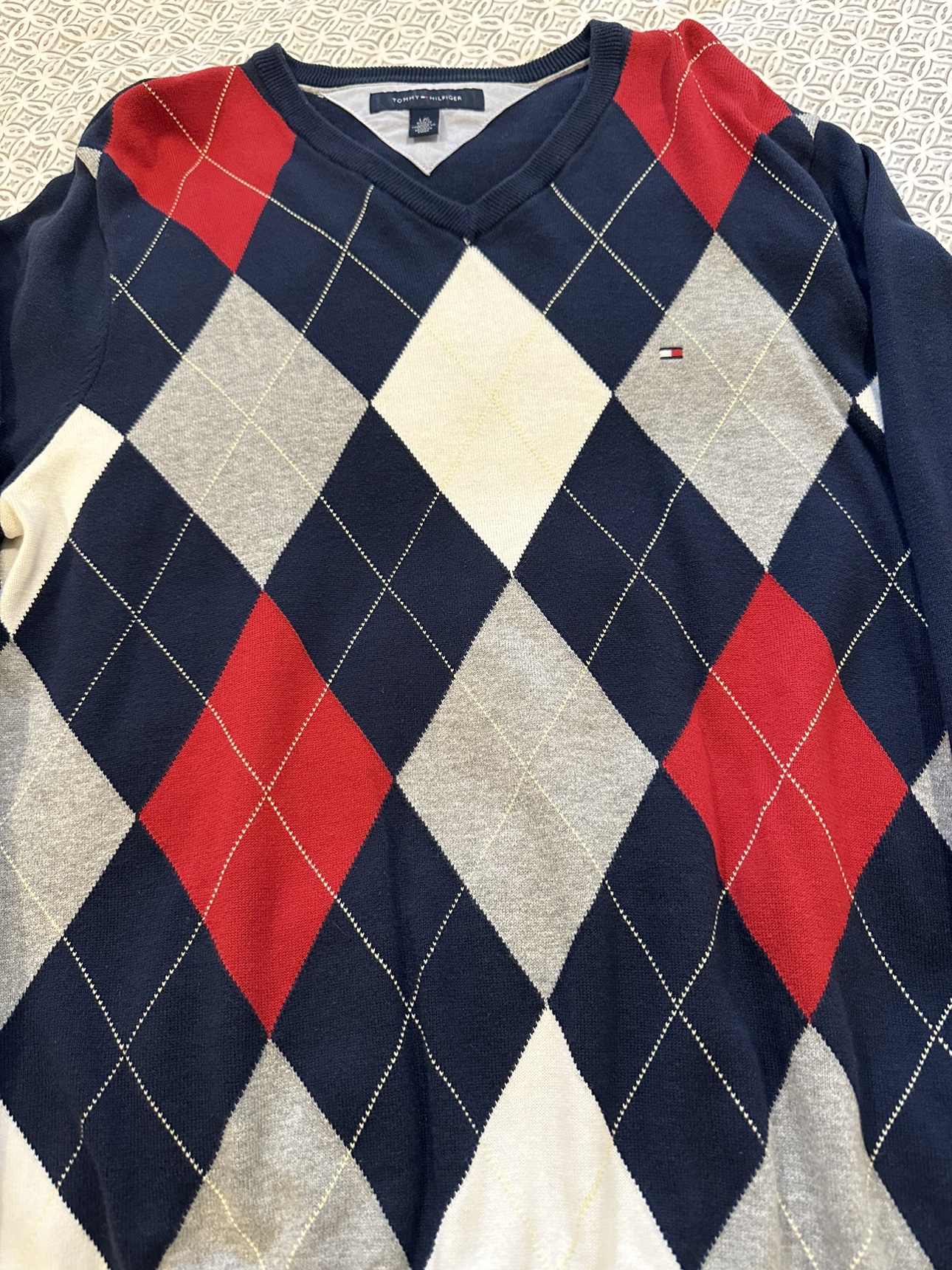 Tommy Hilfiger V-Neck Sweater - photo 2