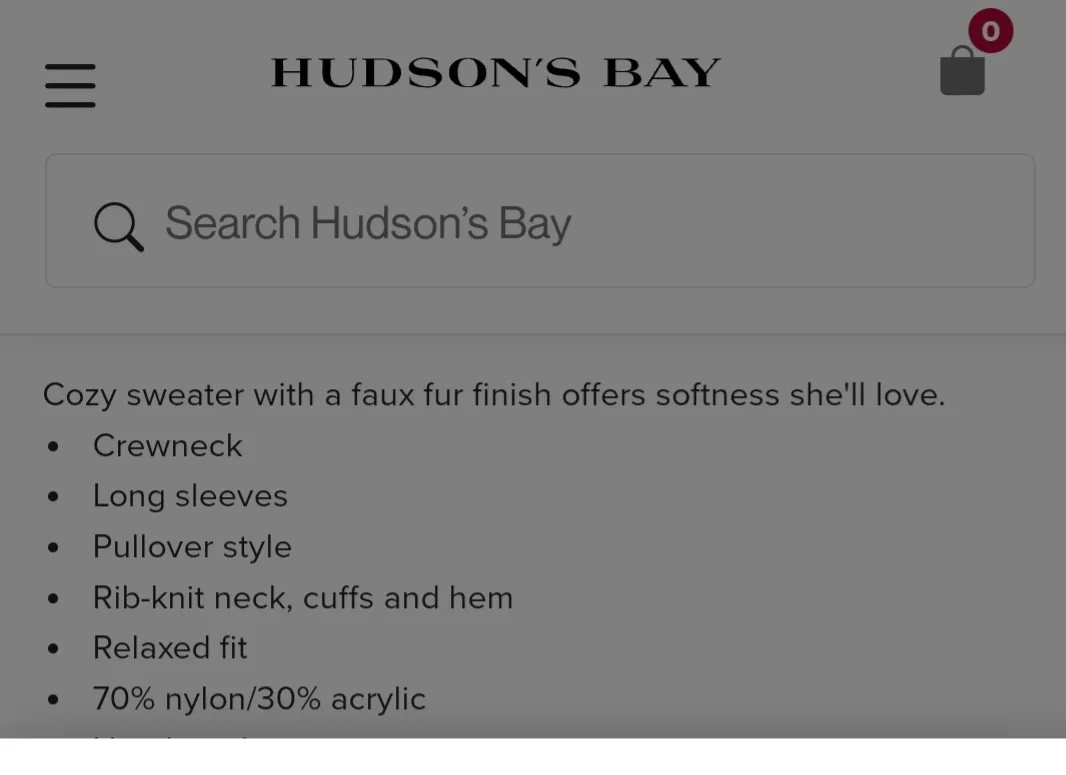 NWOT White Fuzzy Sweater Medium image indicator(7)