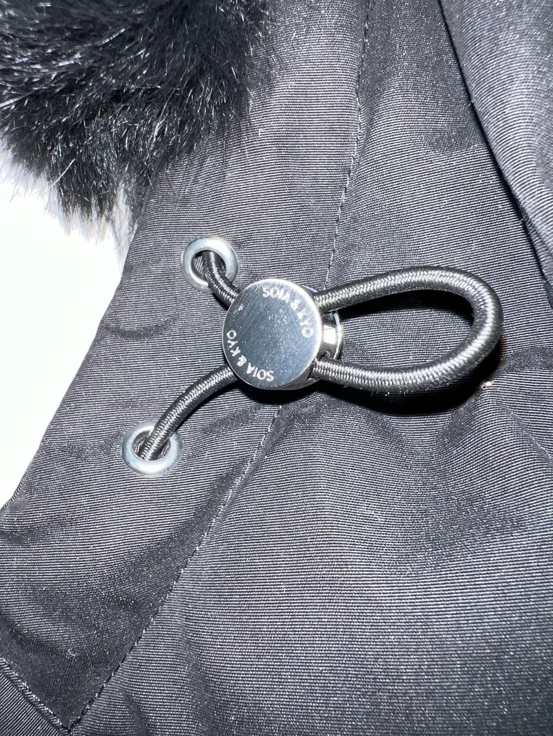 Soia & Kyo Men's Black Puffer Jacket high end, designer image indicator(5)