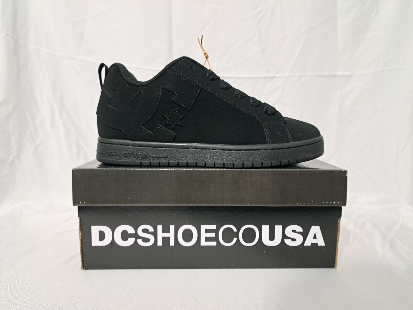 DC Shoes Men's Court Graffik Black Sneakers Size 10.5 - photo 2