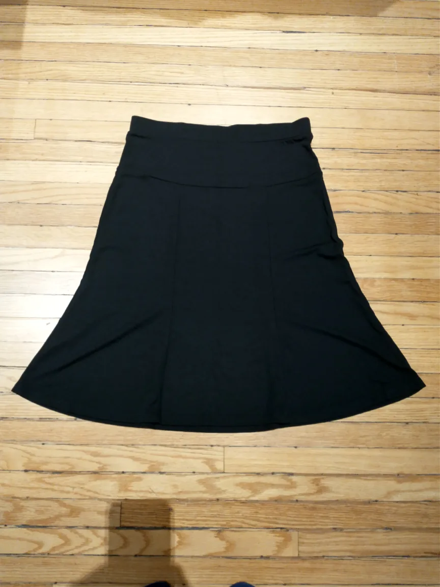 Black Midi Skirt image indicator(2)