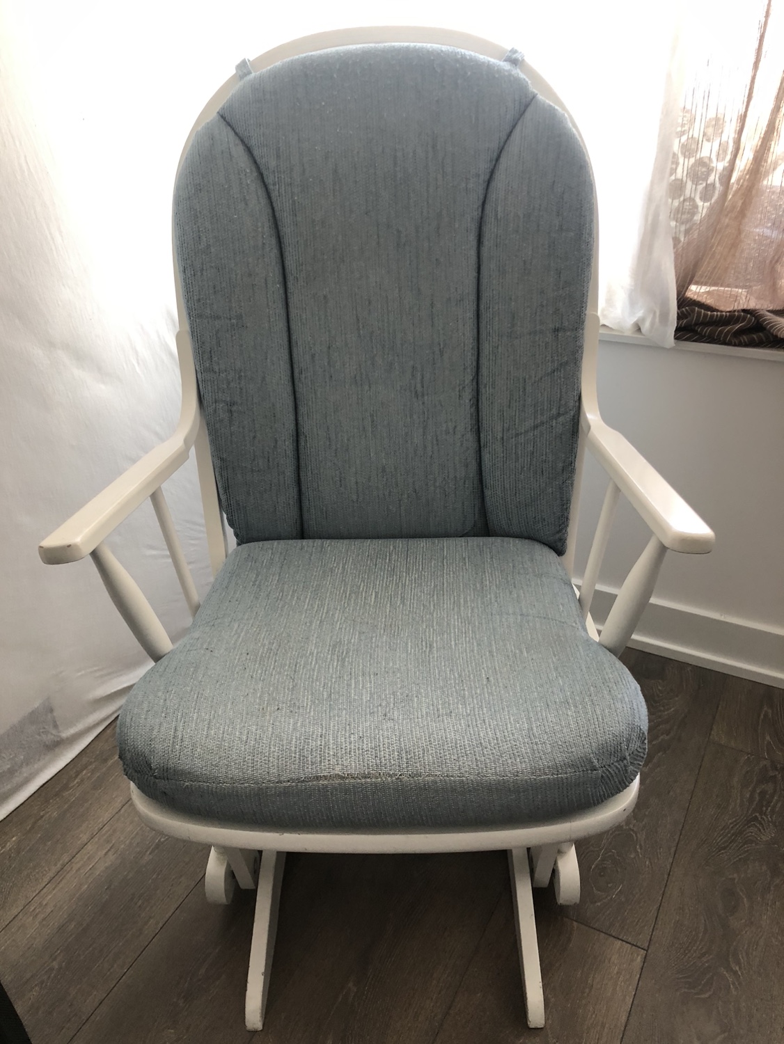 White Rocking Chair