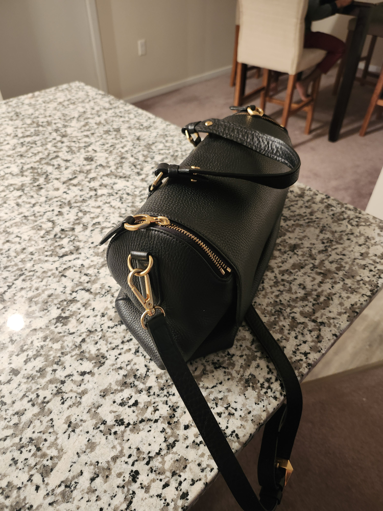 Black Leather Handbag - photo 3