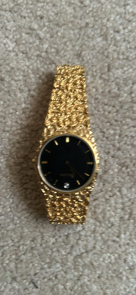 Bulova Gold Tone Watch