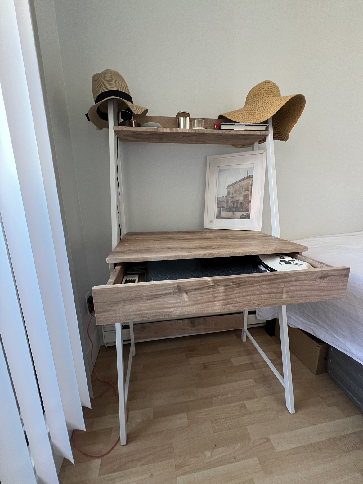 Desk with ladder