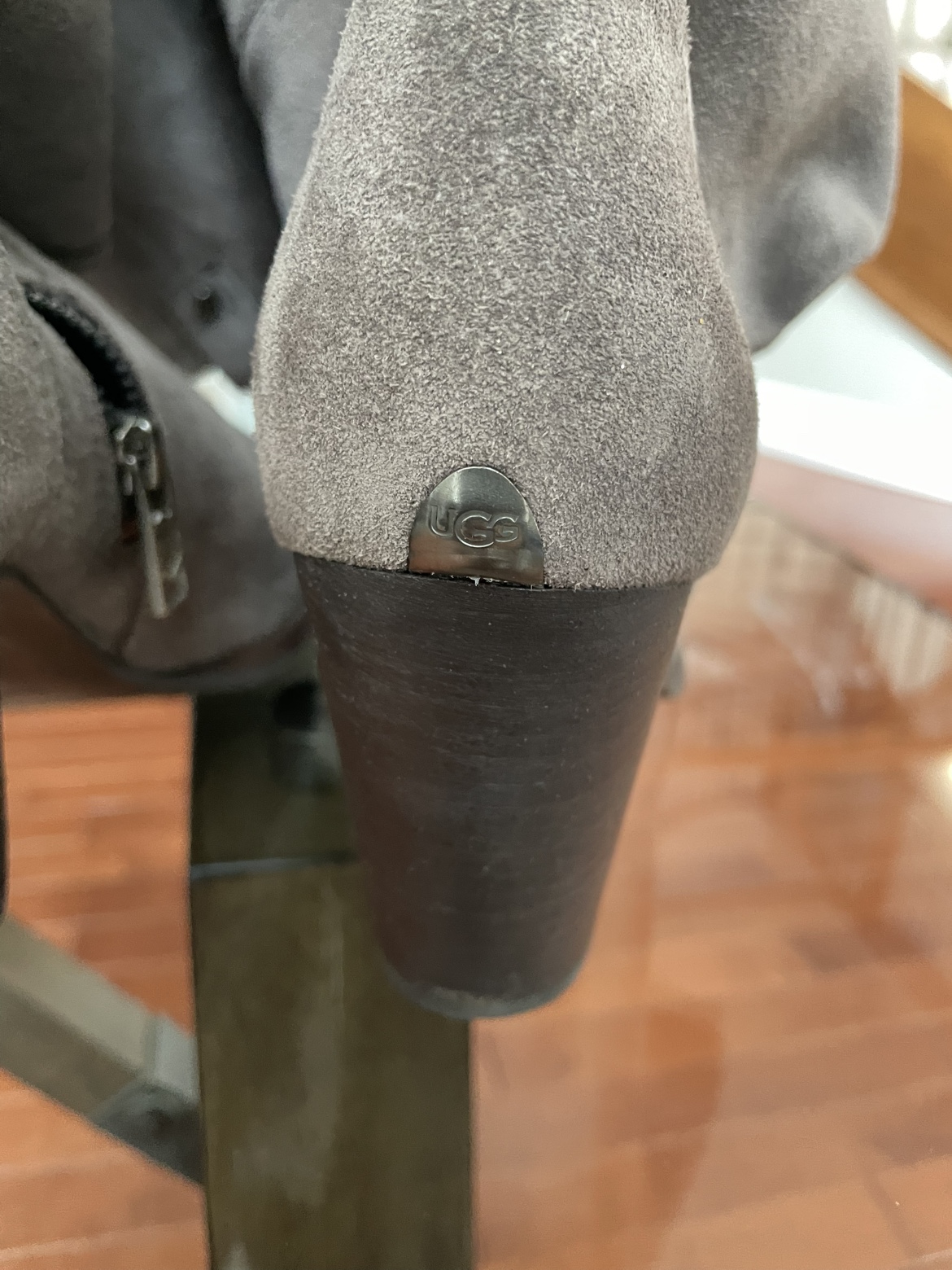 Ugg “AVA” Grey Suede Knee High Boots - photo 2