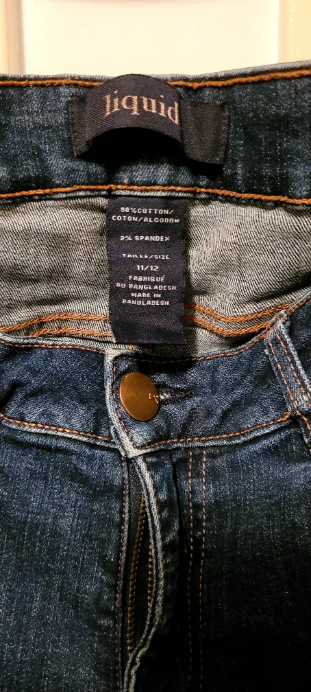 Denim Shorts with Floral Embroidery image indicator(3)