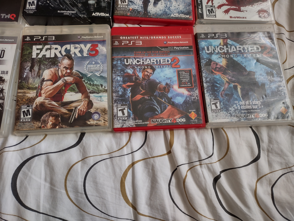 PS3 Console Bundle with 2 Controllers and Games - photo 5