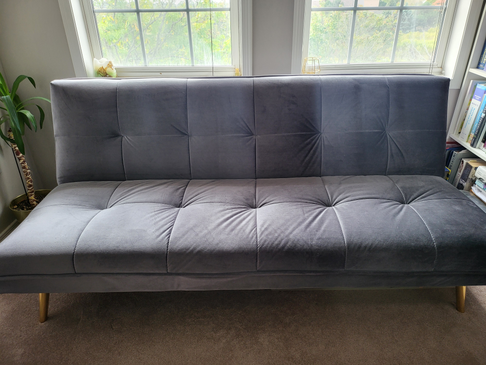 Grey Futon Sofa Bed