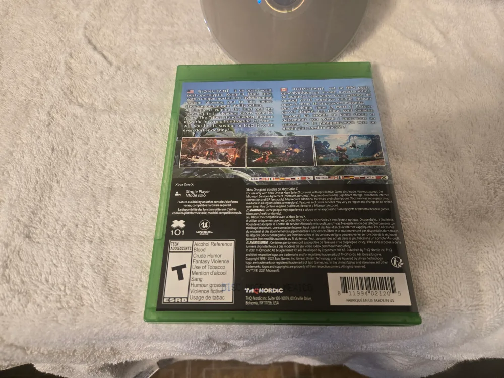 Xbox X/S game Biomutant image indicator(2)