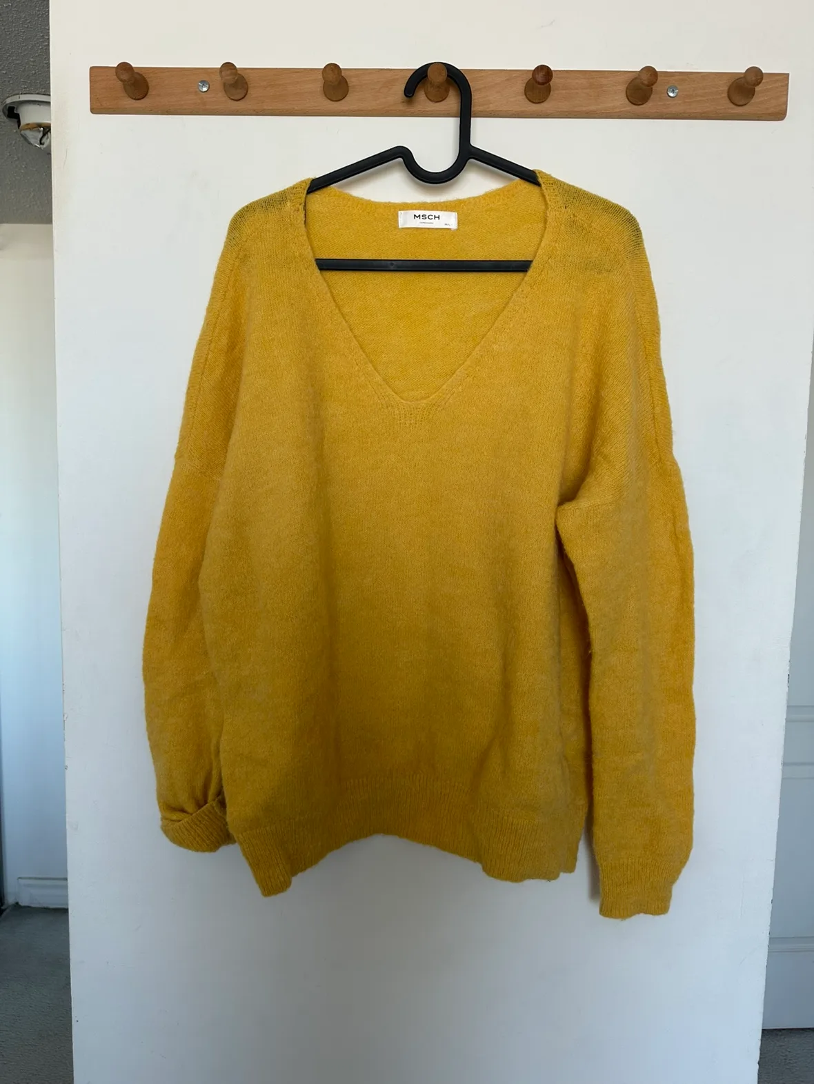 V-Neck Wool Blend Sweater thumbnail