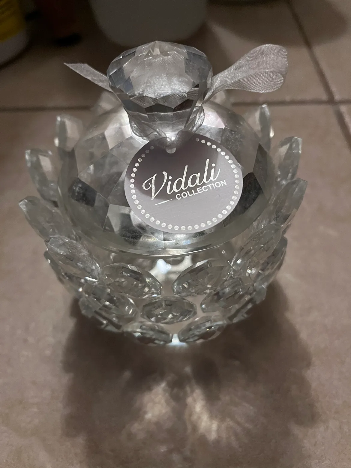 Vidali Collection Crystal Trinket Dish image indicator(5)