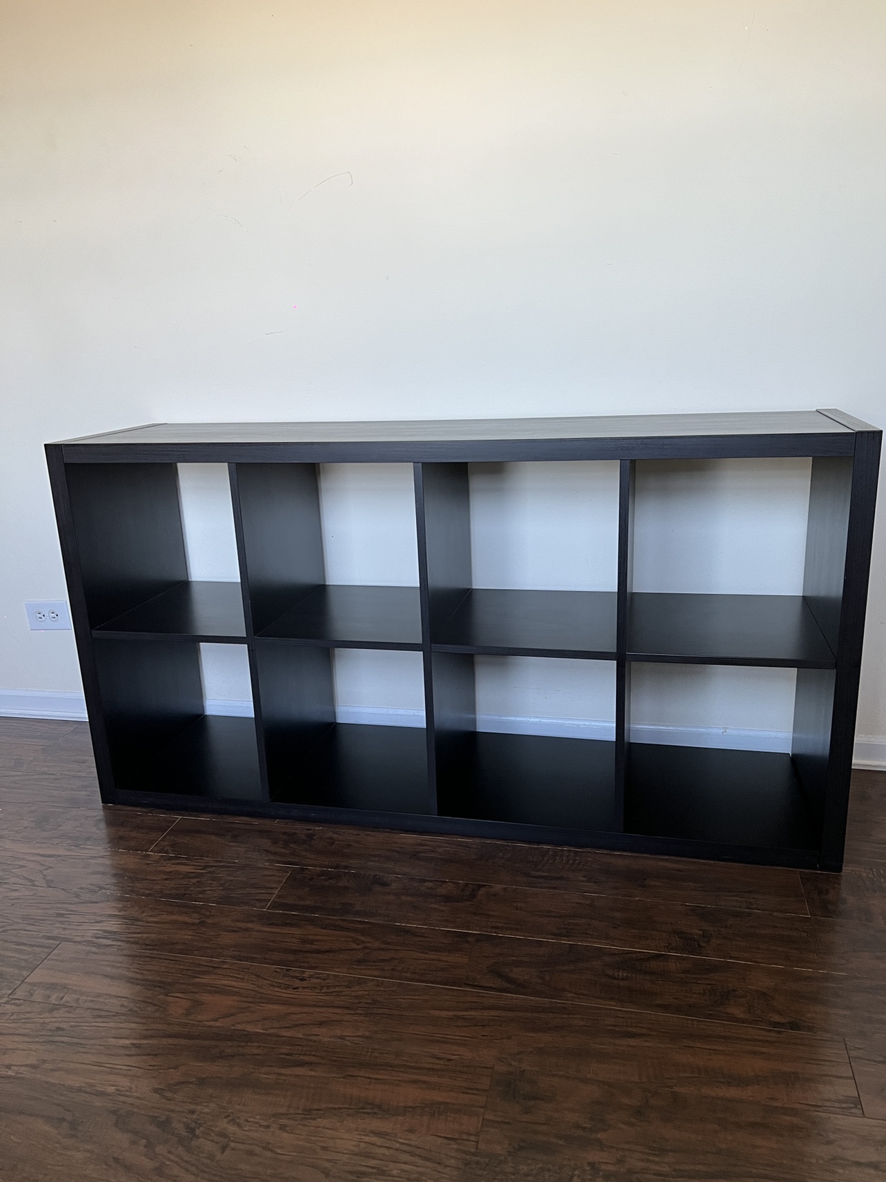 Black Cube Storage Shelf