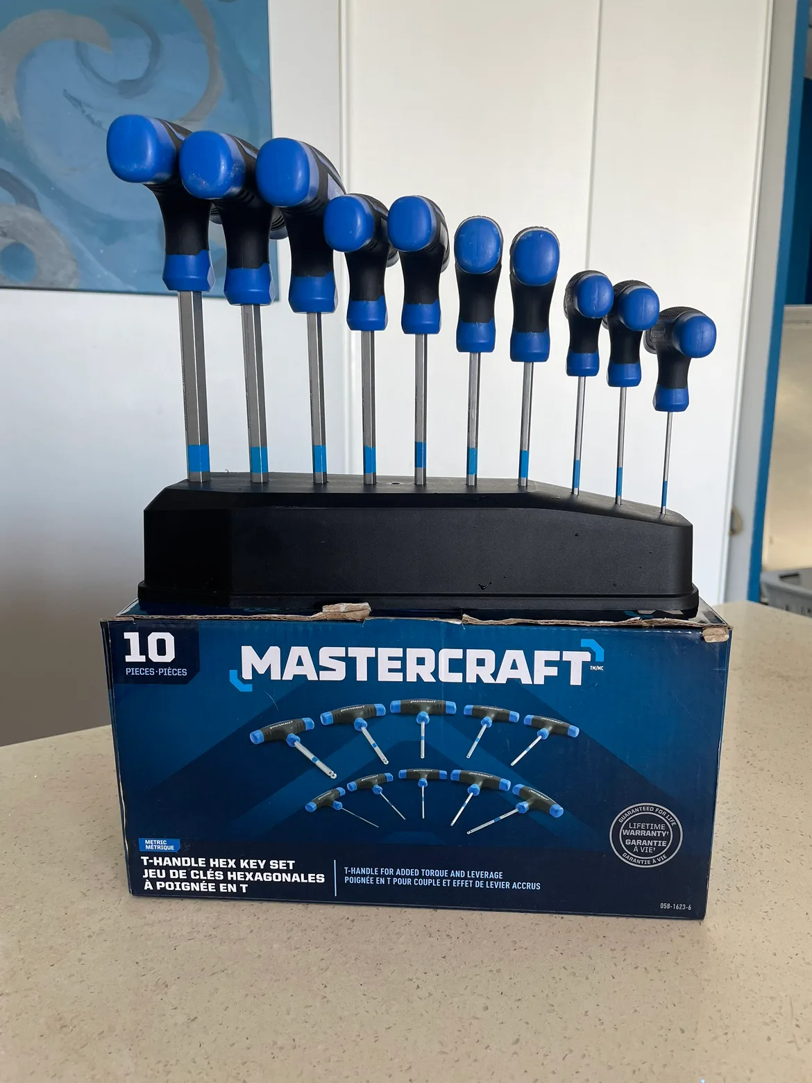 Mastercraft T-Handle Hex Key Set thumbnail