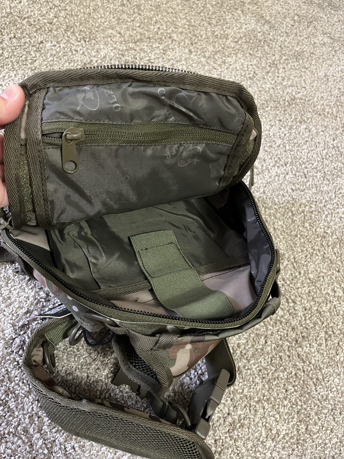 Camouflage Sling Bag - photo 3