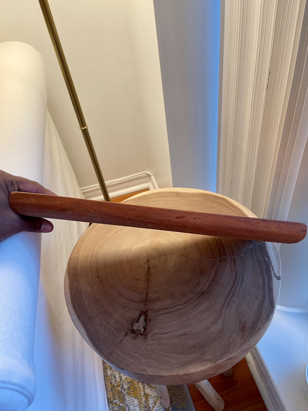 Wooden Tray - like new condition - photo 2