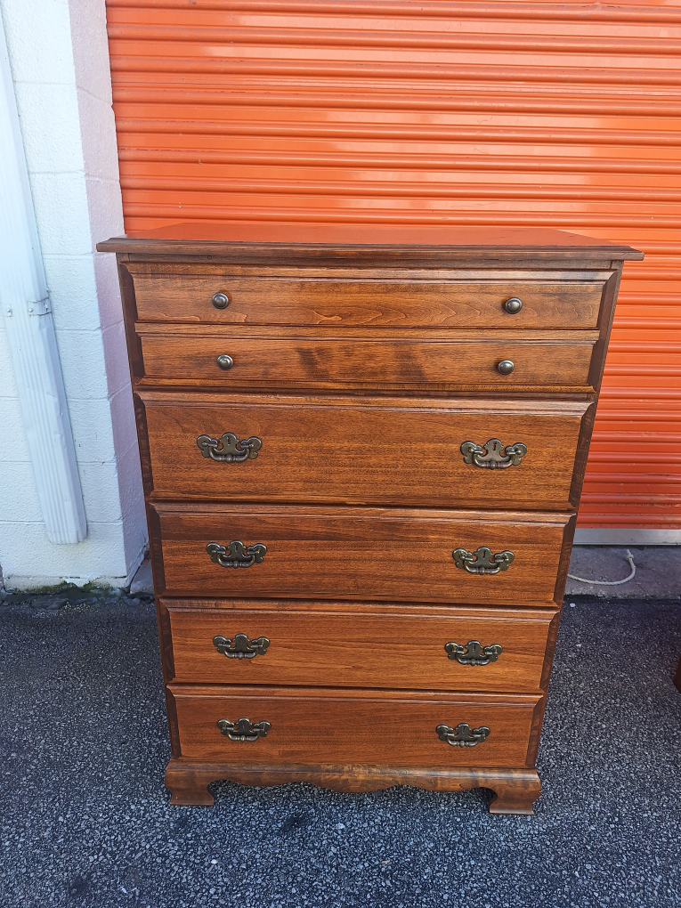 Gorgeous Solid Wood Tallboy Dresser