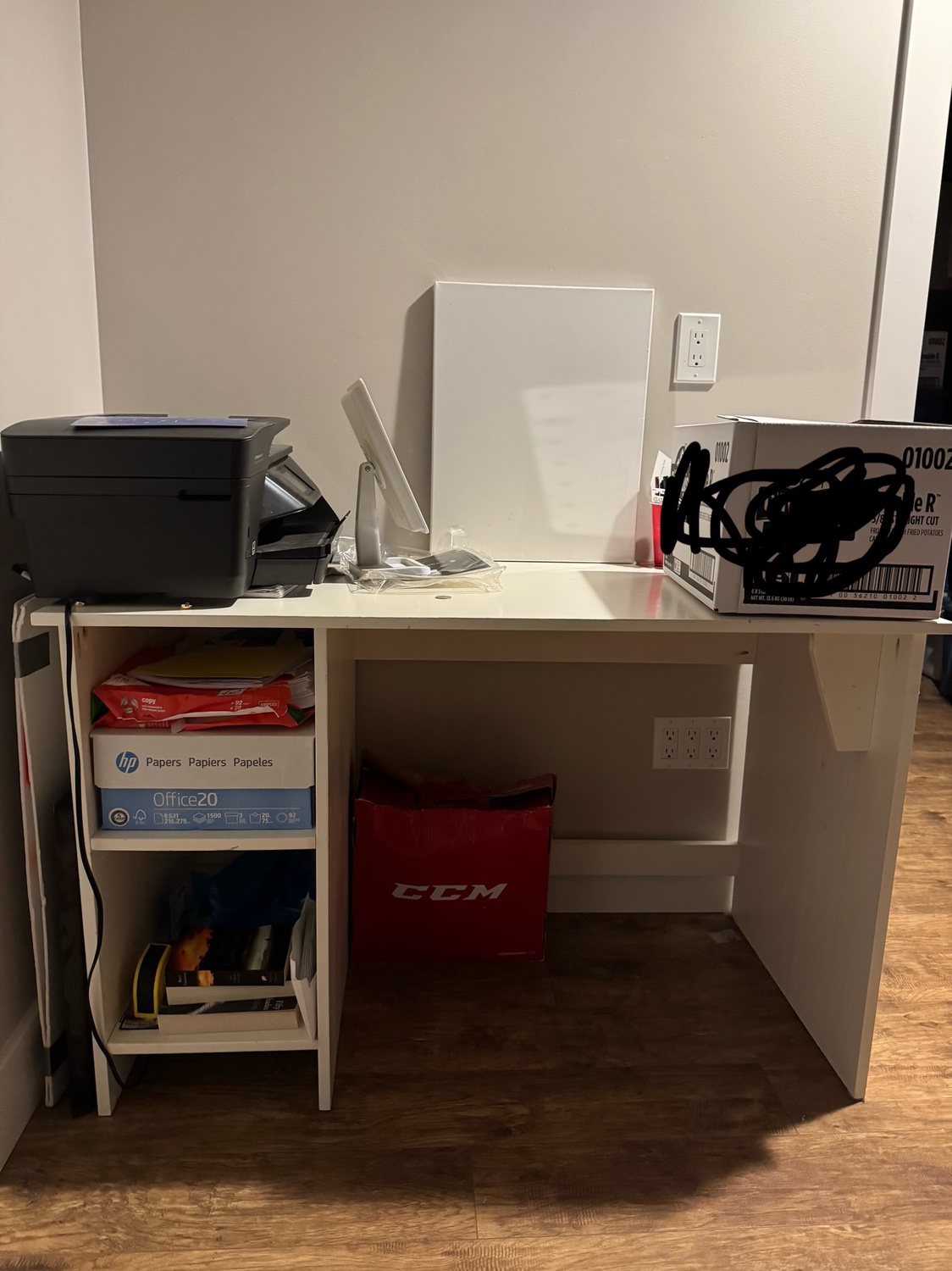 White Desk