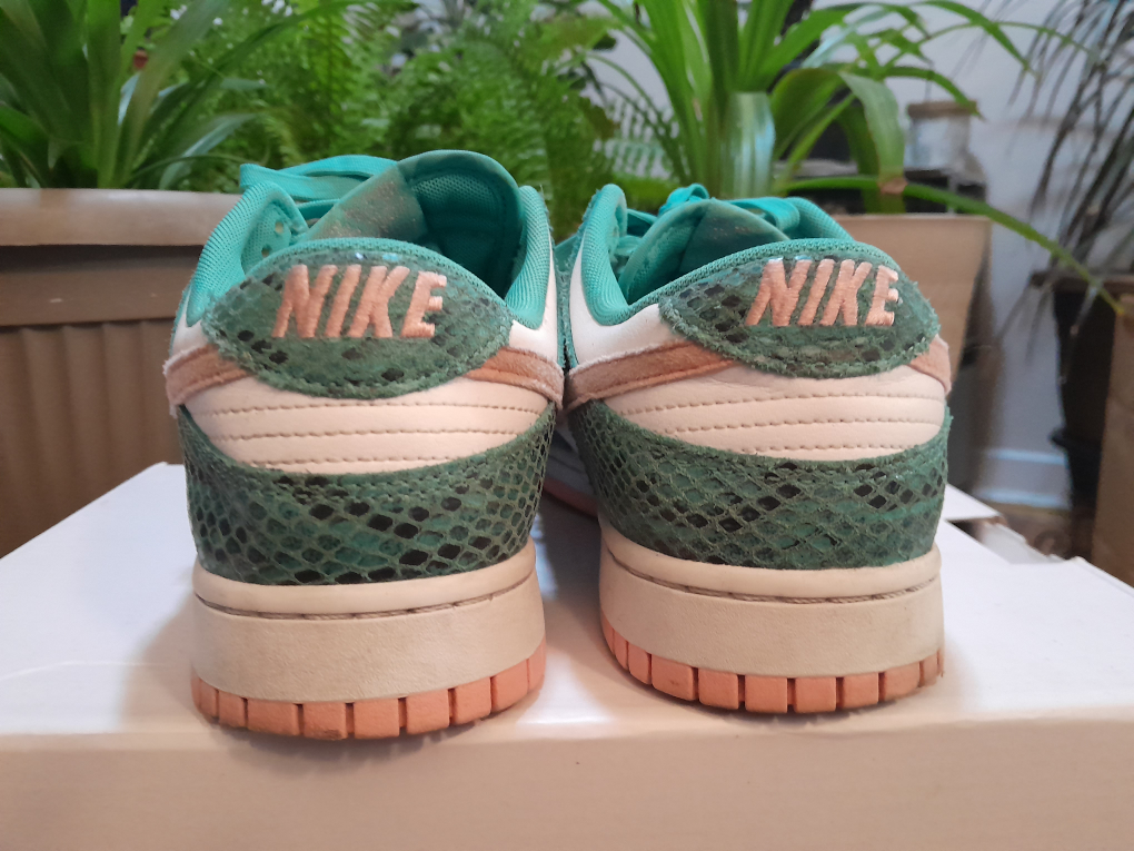 Nike Dunk Low 'Snakeskin' Size 10 - photo 3