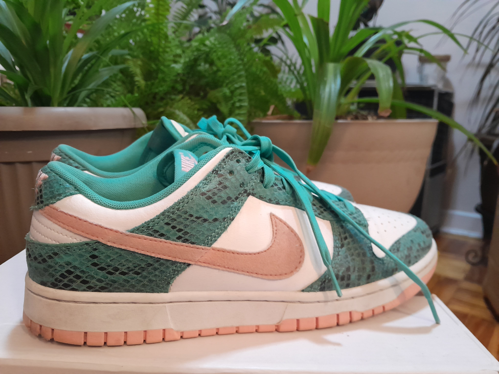 Nike Dunk Low 'Snakeskin' Size 10 - photo 4