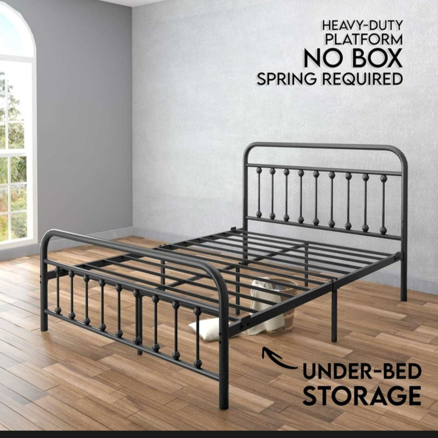 Queen Size Bedframe w/ Headboard