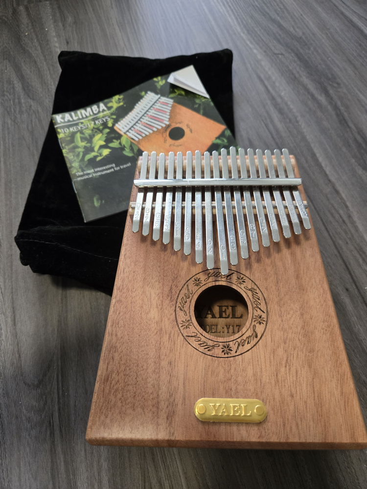 Yael 17 Key Kalimba Muscal Instrument