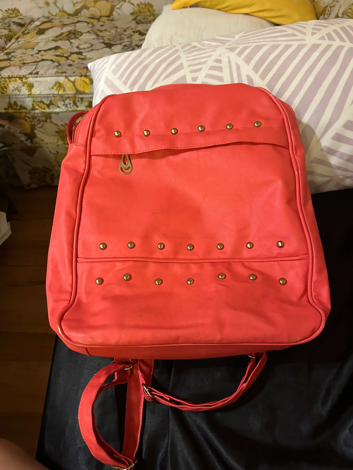 Pink Studded Backpack image indicator(3)
