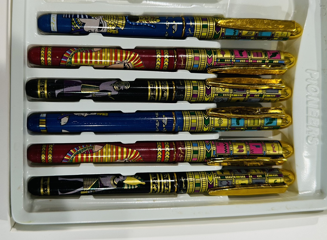 FREE - Six Egyptian-Themed Pens in Gift Box - photo 2