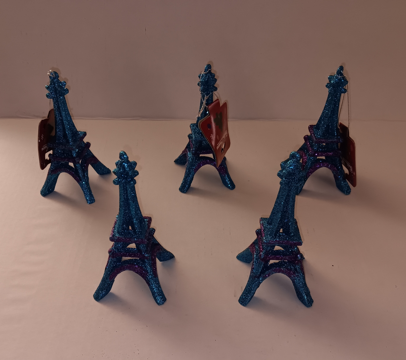 Eiffel Tower Holiday Ornaments NEW - photo 4