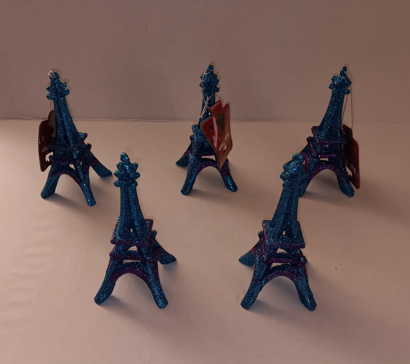 Eiffel Tower Holiday Ornaments NEW image indicator(4)