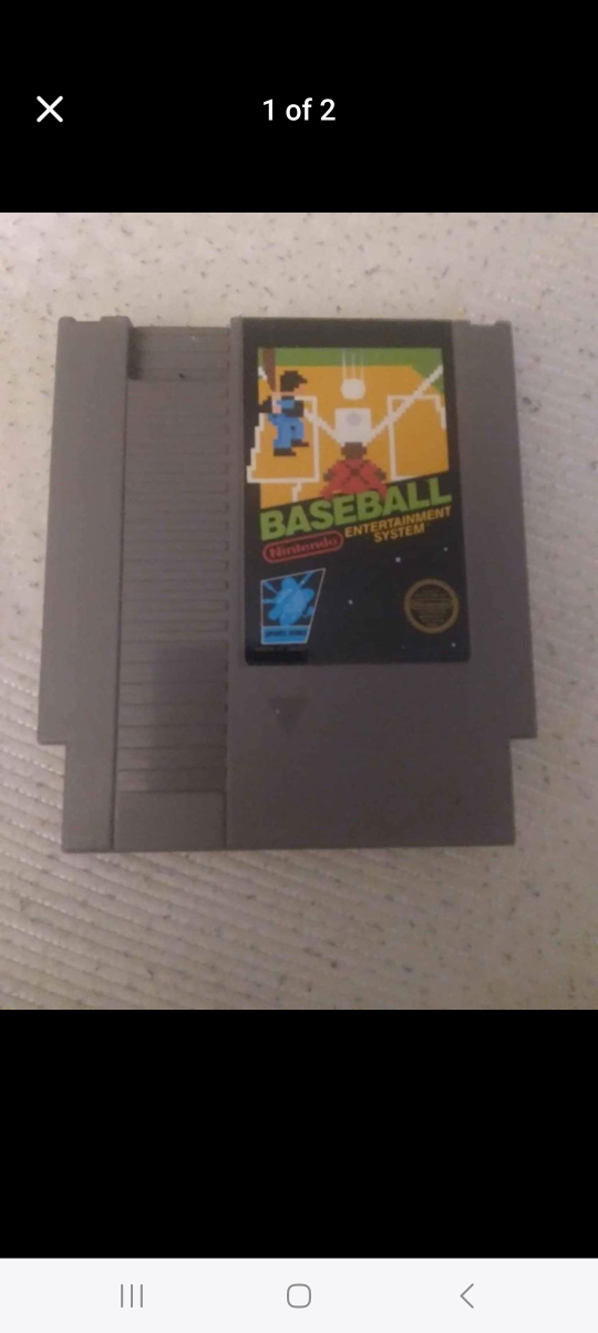 NES Baseball