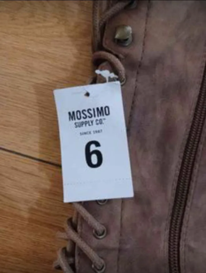 Brown Knee-High Lace-Up Boots image indicator(2)