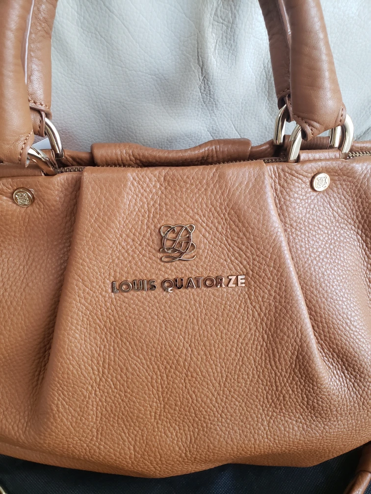 Louis Quatorze Brown Leather Handbag - photo 2