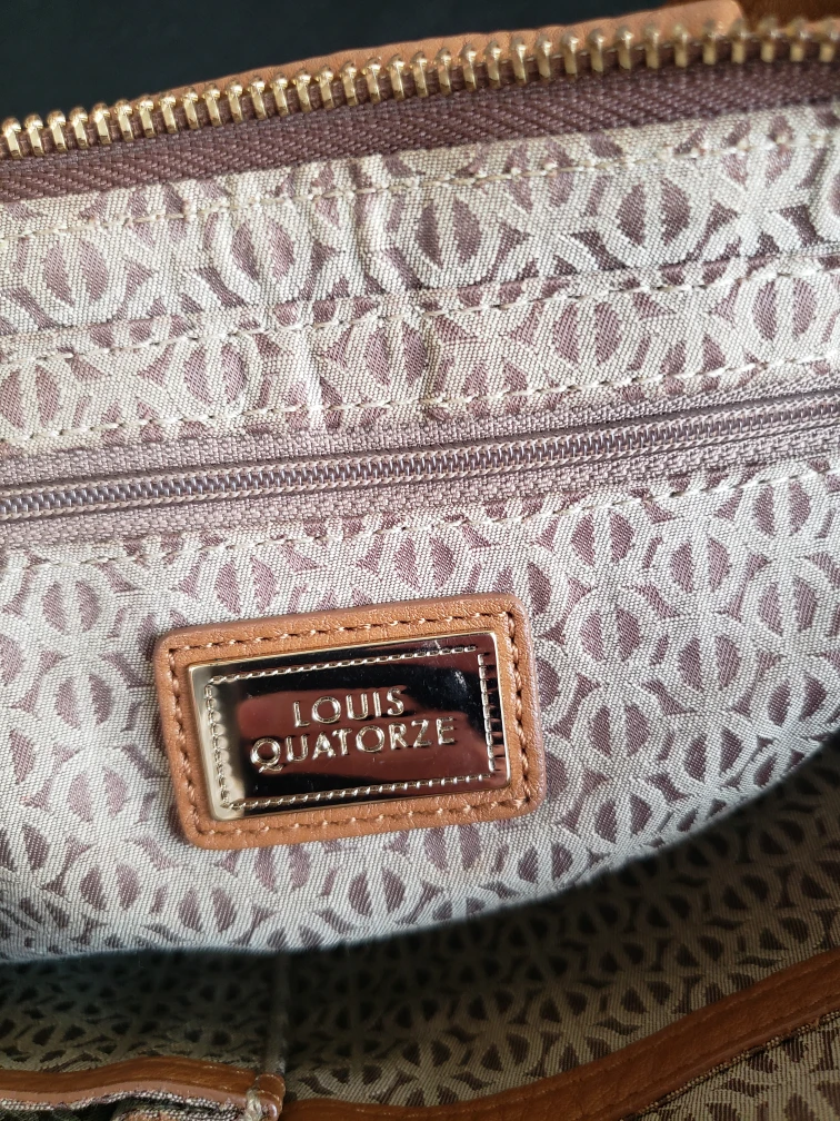 Louis Quatorze Brown Leather Handbag - photo 5