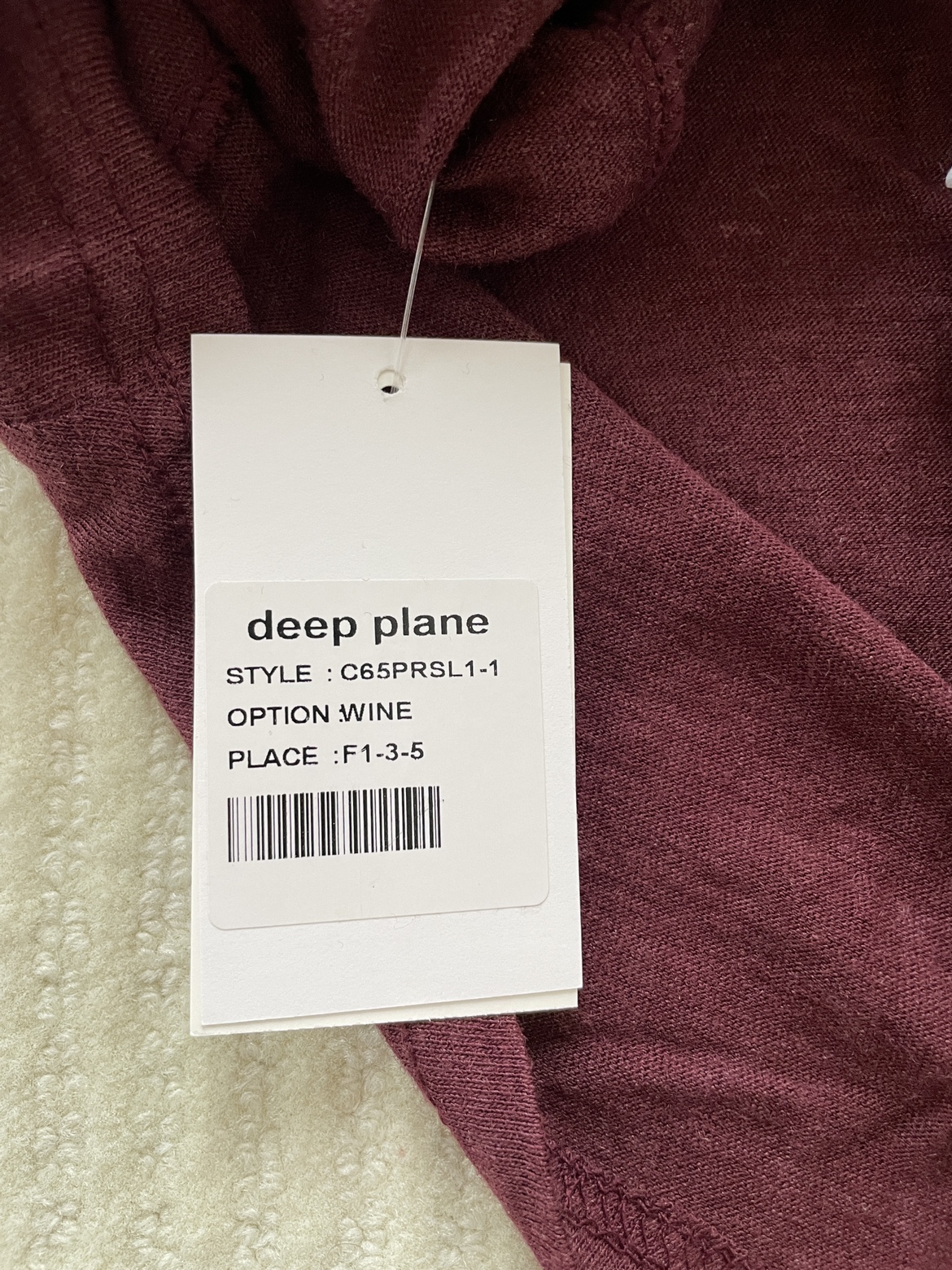 Brand New Cherry koko deep plane tank top - photo 3