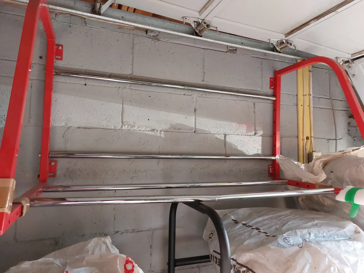 Wall Mounted Garage Storage Rack thumbnail