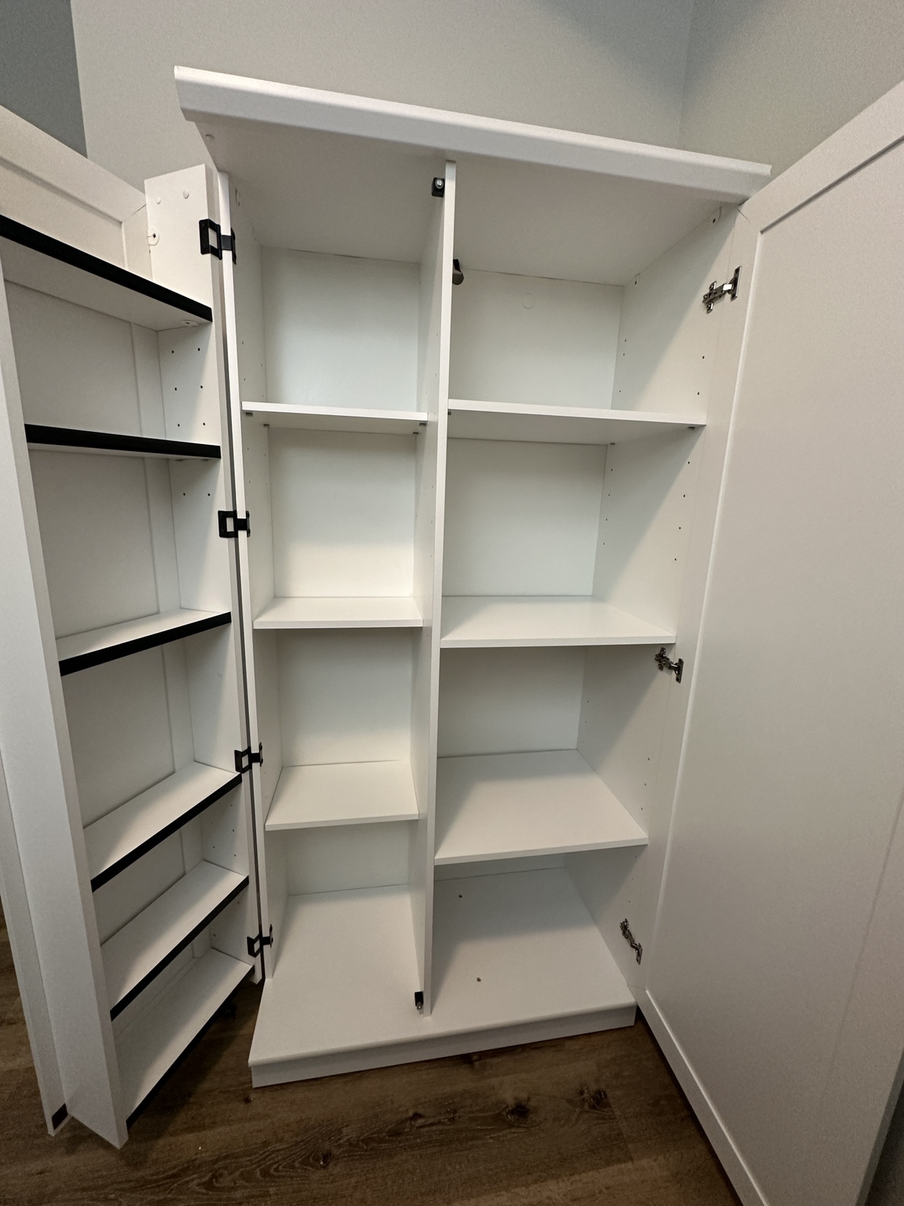 White Storage Cabinet - photo 2